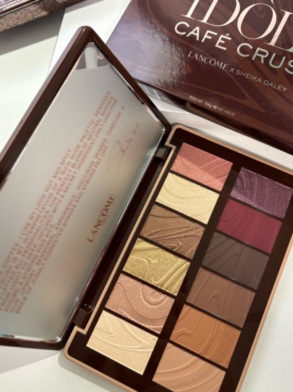 Lancome eye and face makeup palette 2025